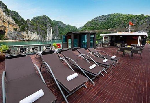 Hotel The Boutique Cruise Dong Khe Sau Exterior foto